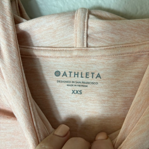 Athleta Light Pink Uptempo Hoodie Size XXS - Picture 5 of 9